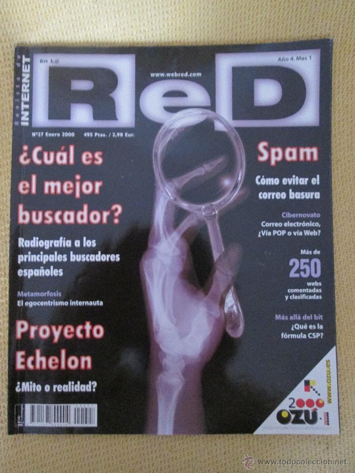 Coleccionismo de revistas y peri&oacute;dicos: EN LA RED N&ordm; 27 Enero 2000