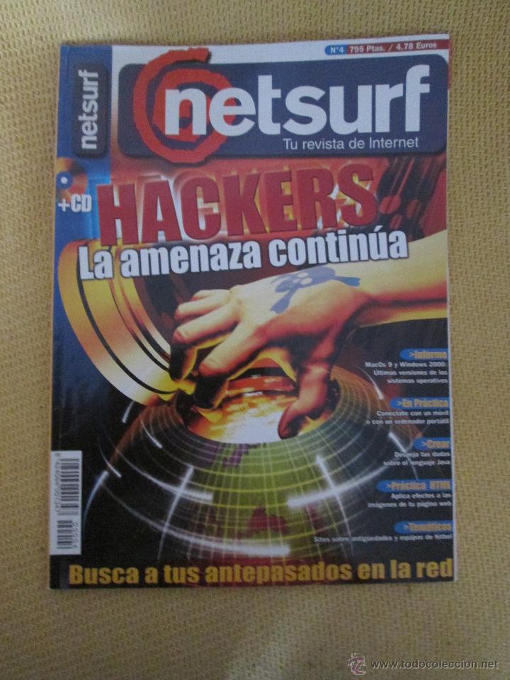 Coleccionismo de revistas y peri&oacute;dicos: Netsurf n&ordm;4 revista de internet