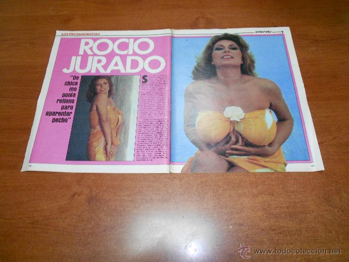 Coleccionismo de Revistas y Peri&oacute;dicos: RECORTE DE PRENSA 1983: ROC&Iacute;O JURADO