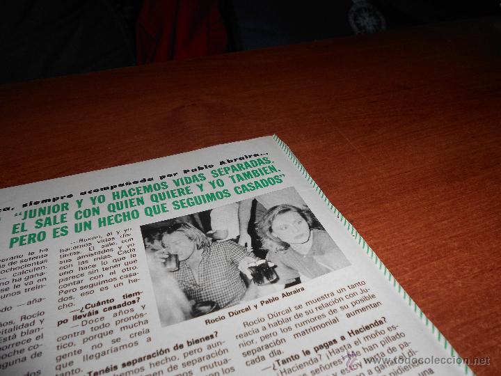 Coleccionismo de Revistas y Peri&oacute;dicos: RECORTE DE PRENSA 1981: ROC&Iacute;O DURCAL Y PABLO ABRAIRA