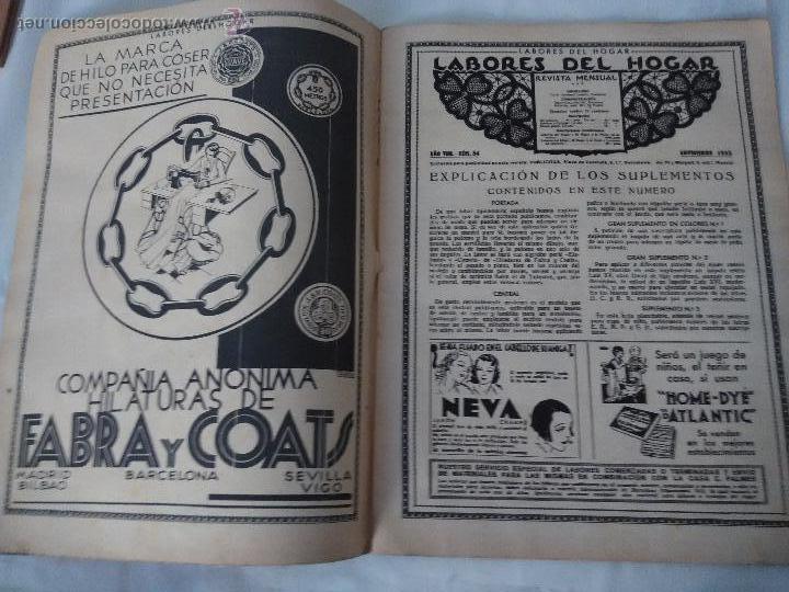 Coleccionismo de revistas y peri&oacute;dicos: Labores del hogar - Foto 4