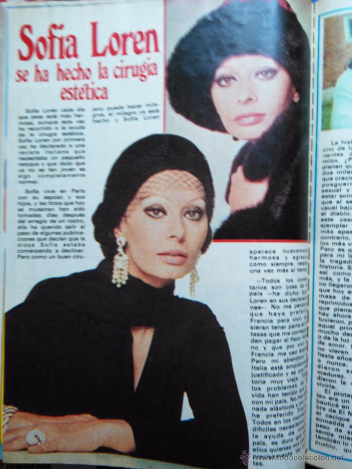 Coleccionismo de Revistas y Peri&oacute;dicos: recorte sofia loren sophia