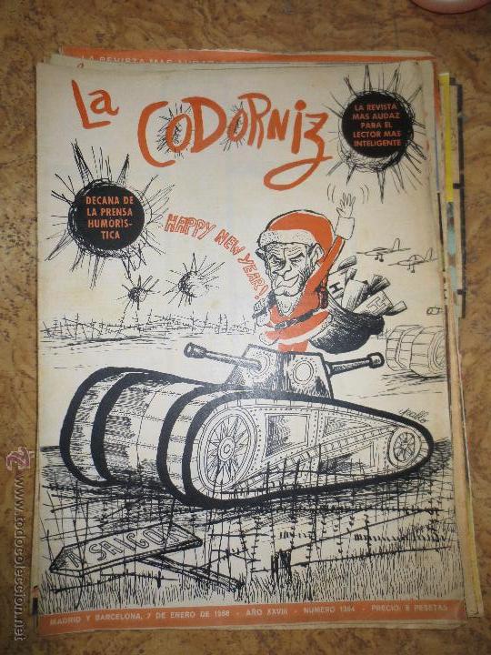 Coleccionismo de Revistas y Peri&oacute;dicos: la codorniz  1364