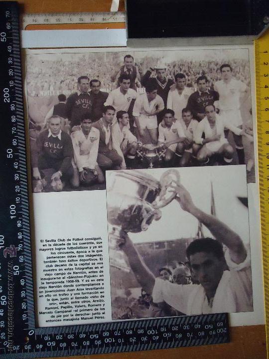 Collection Magazines and Newspapers: SEVILLA FUTBOL CLUB VIEJO CAMPO DEL NERVION ANTES DE INAUGURARSE EL SANCHEZ PIZJUAN