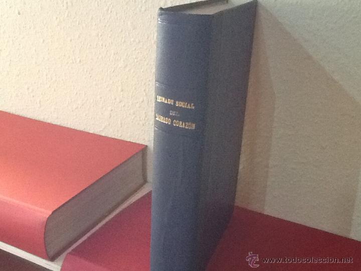 Coleccionismo de Revistas y Peri&oacute;dicos: Revista reinado social del sagrado coraz&oacute;n, de 325 a 355 encuadernado