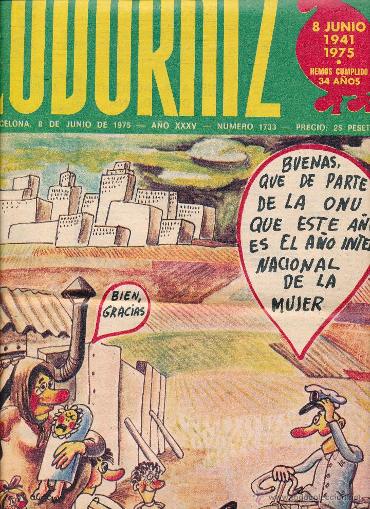 Coleccionismo de Revistas y Peri&oacute;dicos: La Codorniz n&ordm;  1733.