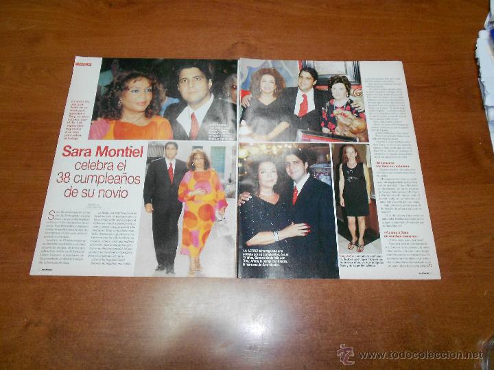 Coleccionismo de revistas y peri&oacute;dicos: RECORTE DE PRENSA 2001: SARA MONTIEL