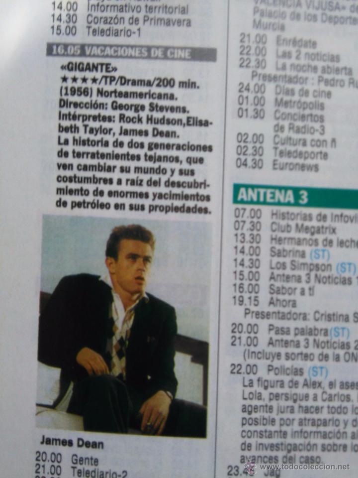 Coleccionismo de Revistas y Peri&oacute;dicos: recorte james dean