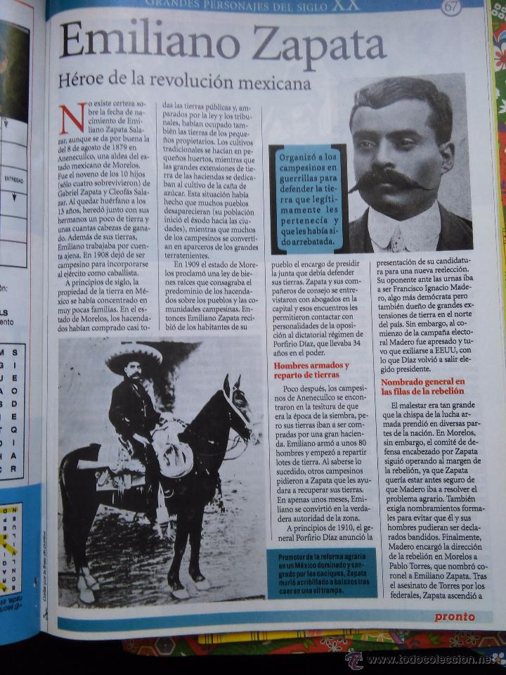 Coleccionismo de Revistas y Peri&oacute;dicos: recorte emiliano zapata marlon brando