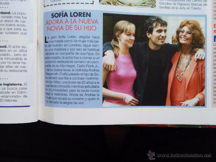 Coleccionismo de Revistas y Peri&oacute;dicos: recorte sofia loren sophia