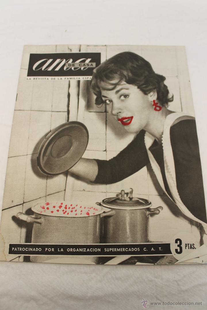 Sammeln von Zeitschriften und Zeitungen: REVISTA AMA N&ordm; 00 1959, PATROCINIO SUPERMERCADOS C.A.T. EL PRIMER NUMERO.