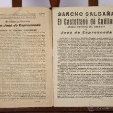 Coleccionismo de Revistas y Periódicos: 6690 - LA NOVELA CORTA. 30 VOLUMENES. (VER DESCRIPCIÓN). J. URQUÍA. 1916-1920.