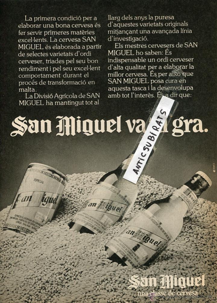 Coleccionismo de Revistas y Peri&oacute;dicos: REVSITA 1981 LA JOYERIA CATALANA VIN&Ccedil;ON  LLUIS MASRIERA CERVEZA SAN MIGUEL SALVADOR DALI
