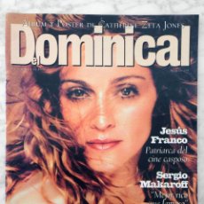 Coleccionismo de Revistas y Periódicos: EL DOMINICAL - 1998 - MADONNA, SERGIO MAKAROFF, JESÚS FRANCO, CATHERINE ZETA-JONES. Lote 54877137