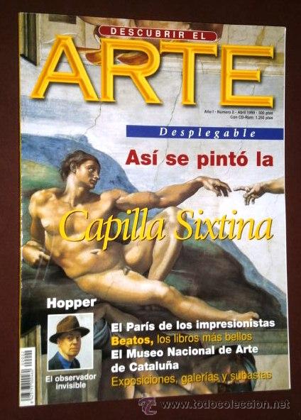 Coleccionismo de revistas y peri&oacute;dicos: Descubrir el Arte N&ordm; 2, Revista cultural editada en Madrid 1999 (Sin el CD-ROM)