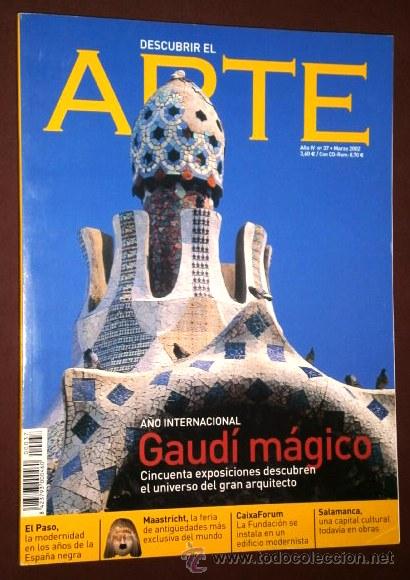 Collezionismo di Riviste e Giornali: Descubrir el Arte N&ordm; 37, Revista cultural editada en Madrid 2002 (Sin el CD-ROM)