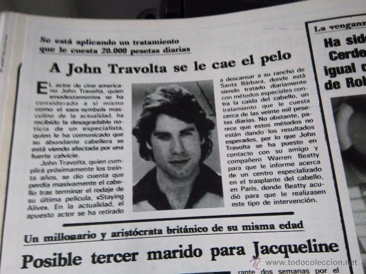 Collezionismo di Riviste e Giornali: RECORTE john travolta