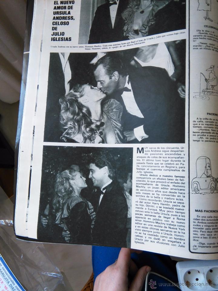 Coleccionismo de Revistas y Peri&oacute;dicos: recorte ursula andress julio iglesias