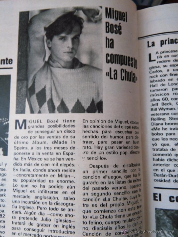 Coleccionismo de Revistas y Peri&oacute;dicos: RECORTE miguel bose