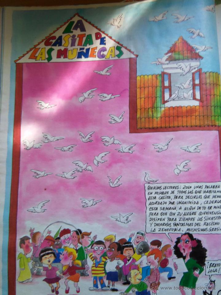 Coleccionismo de revistas y peri&oacute;dicos: RECORTE lola flores