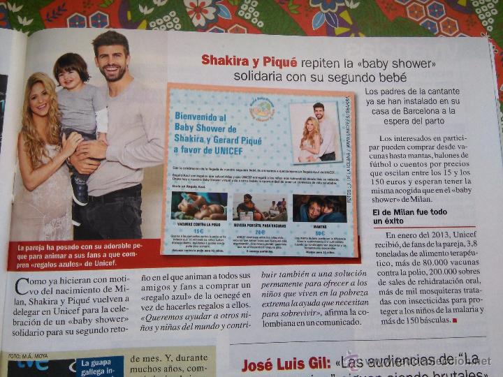 Coleccionismo de Revistas y Peri&oacute;dicos: recorte shakira pique