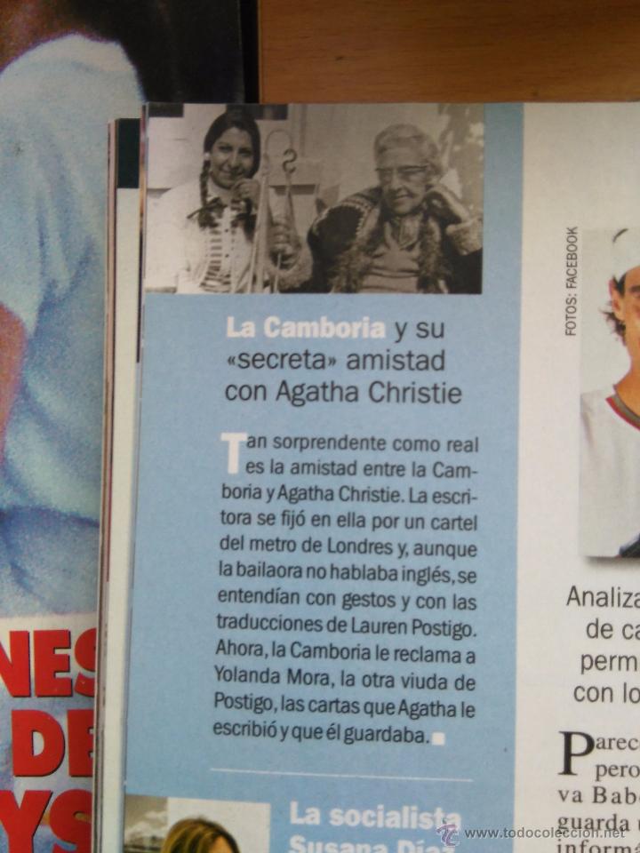 Coleccionismo de revistas y peri&oacute;dicos: recorte la camboria agatha christie