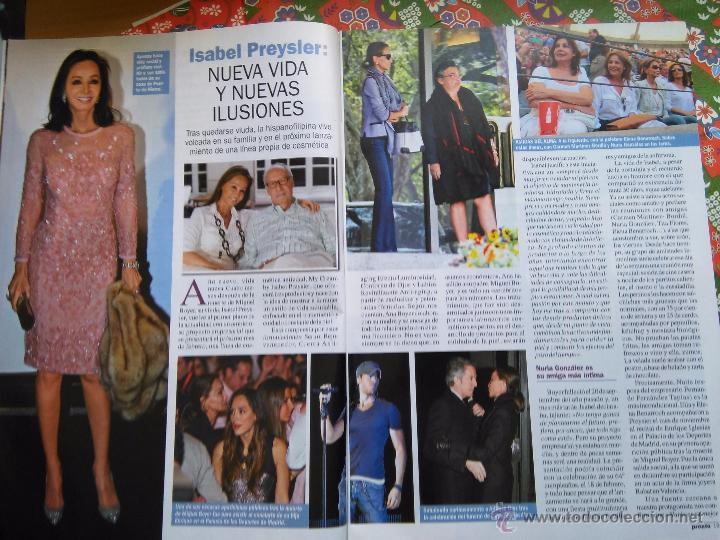 Coleccionismo de Revistas y Peri&oacute;dicos: RECORTE isabel preysler