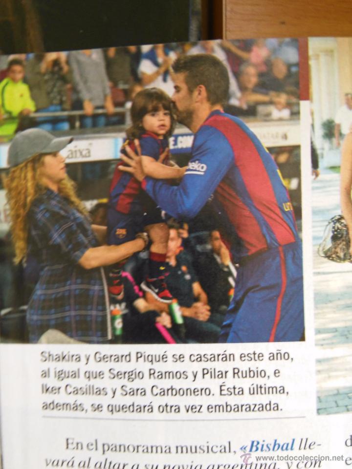 Coleccionismo de Revistas y Peri&oacute;dicos: recorte shakira pique