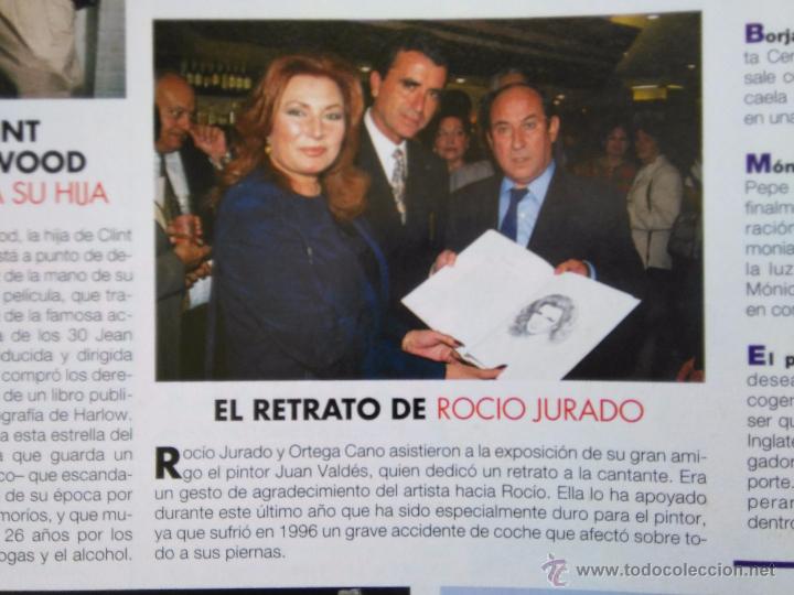 Coleccionismo de Revistas y Peri&oacute;dicos: RECORTE rocio jurado