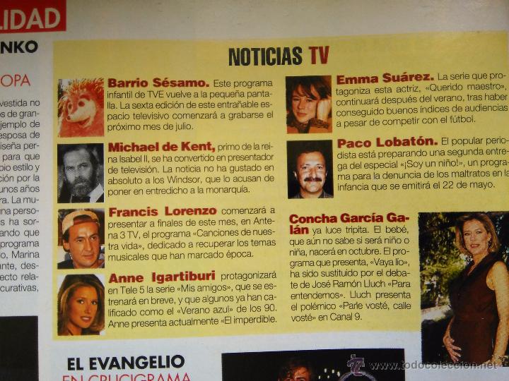 Coleccionismo de Revistas y Peri&oacute;dicos: RECORTE emma suarez espinete barrio sesamo