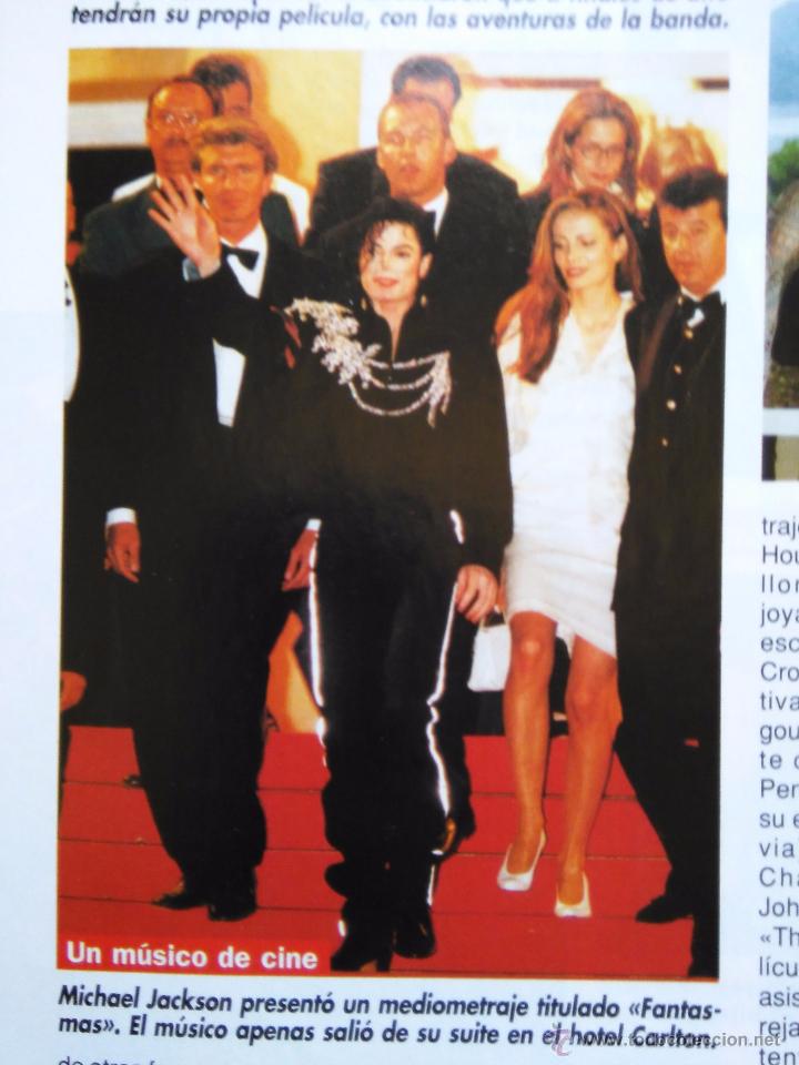 Coleccionismo de revistas y peri&oacute;dicos: recorte michael jackson - Foto 1