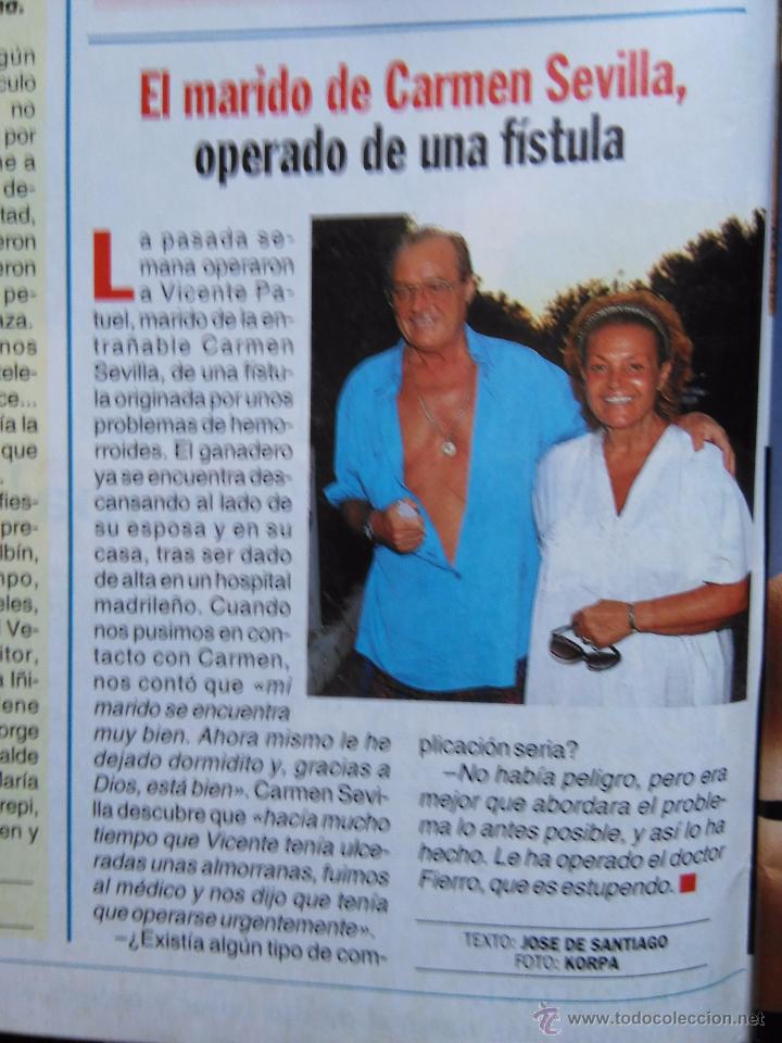 Coleccionismo de Revistas y Peri&oacute;dicos: recorte carmen sevilla