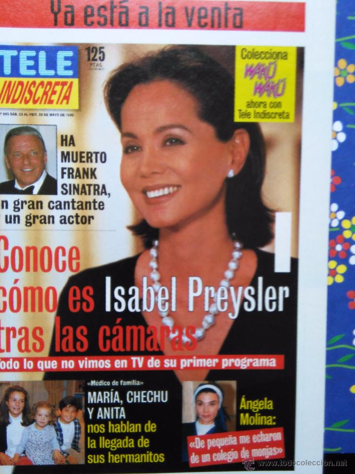 Coleccionismo de Revistas y Peri&oacute;dicos: RECORTE isabel preysler