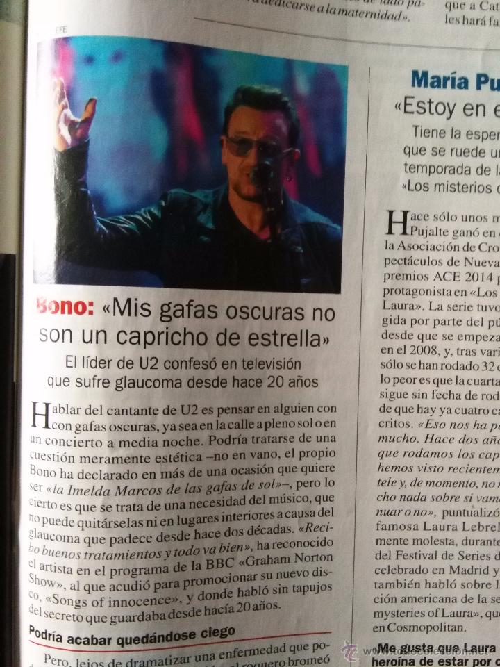 Coleccionismo de Revistas y Peri&oacute;dicos: RECORTE bono u2