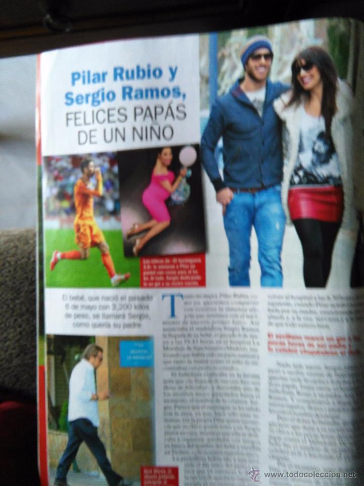 Coleccionismo de Revistas y Peri&oacute;dicos: recorte pilar rubio sergio ramos
