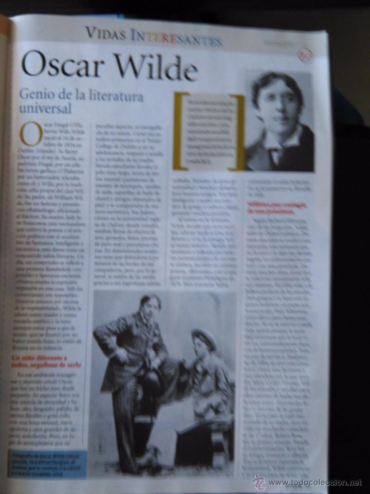 Coleccionismo de revistas y peri&oacute;dicos: recorte oscar wilde
