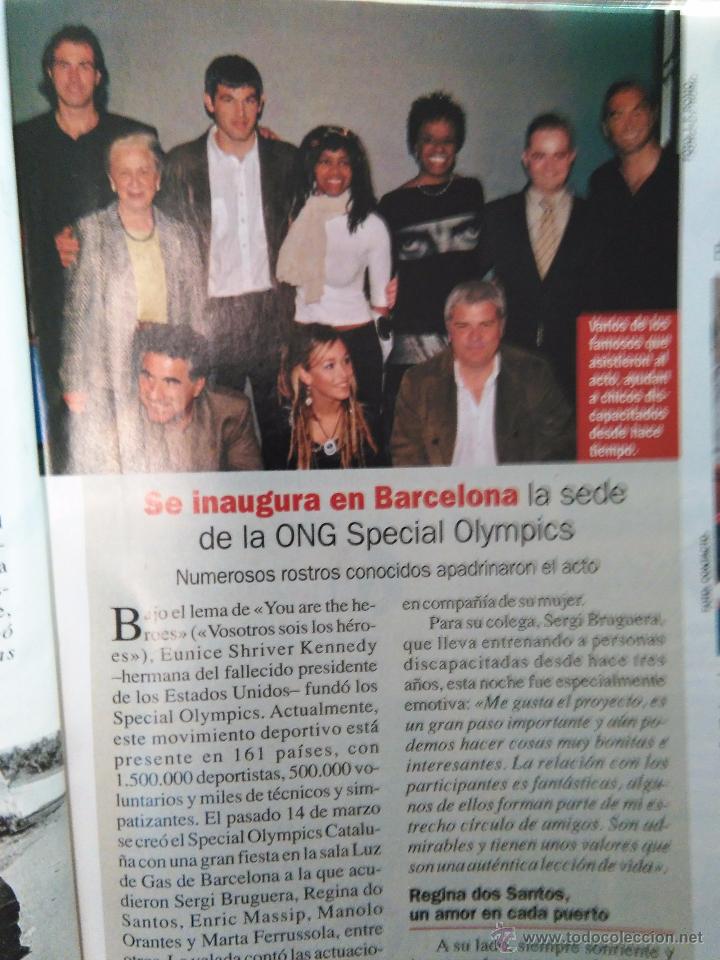 Coleccionismo de Revistas y Peri&oacute;dicos: RECORTE beth ot eurovision  regina do santos