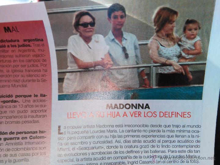 Coleccionismo de Revistas y Peri&oacute;dicos: recorte madonna ingrid casares lourdes maria leon ciccone