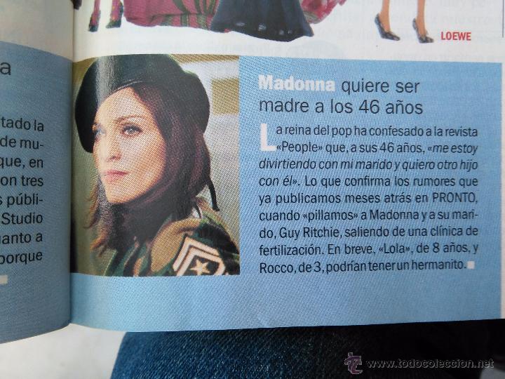 Coleccionismo de Revistas y Peri&oacute;dicos: recorte madonna