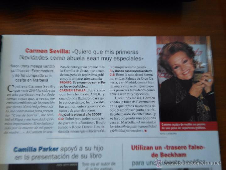 Coleccionismo de Revistas y Peri&oacute;dicos: RECORTE carmen sevilla