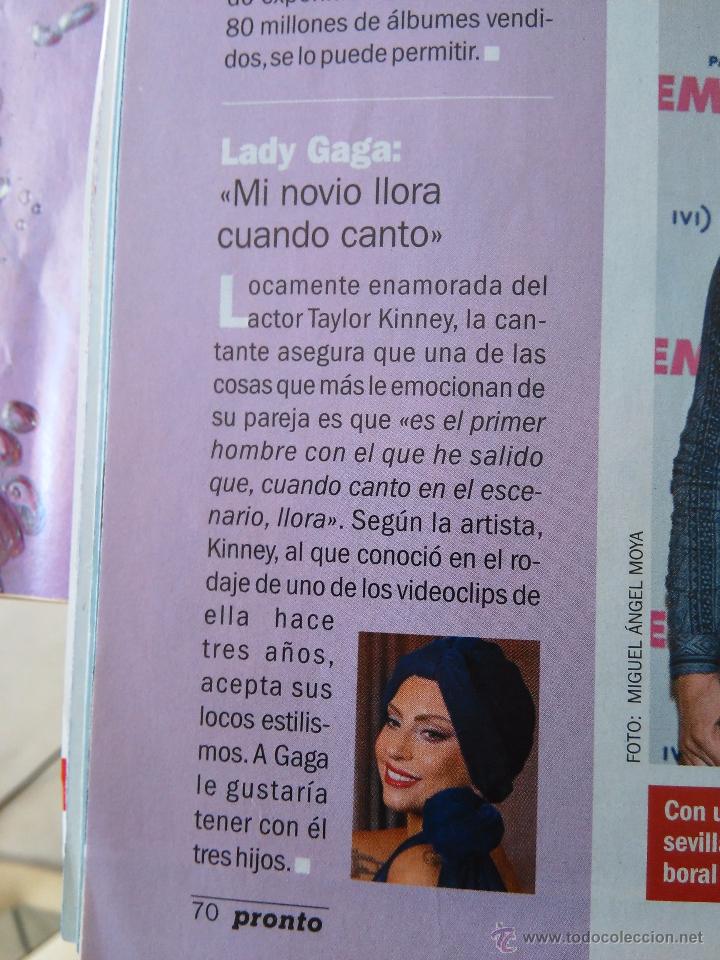 Collezionismo di Riviste e Giornali: RECORTE lady gaga