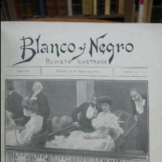 Coleccionismo de Revistas y Periódicos: BLANCO Y NEGRO REVISTA ILUSTRADA. 28 NÚM. DE 1905. 