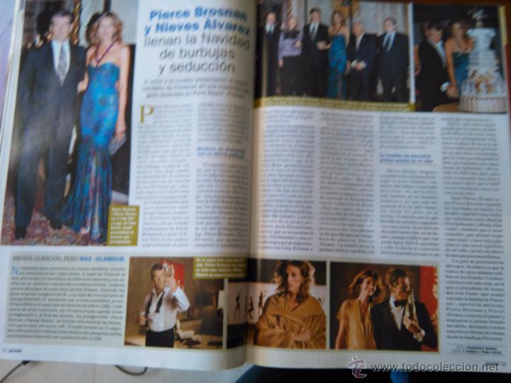 Coleccionismo de Revistas y Peri&oacute;dicos: RECORTE pierce brosnan james bond 007  nieves alvarez