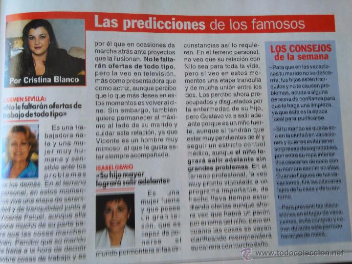Coleccionismo de Revistas y Peri&oacute;dicos: recorte CARMEN SEVILLA