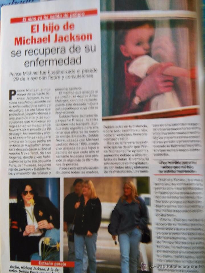 Coleccionismo de revistas y peri&oacute;dicos: recorte michael jackson - Foto 1