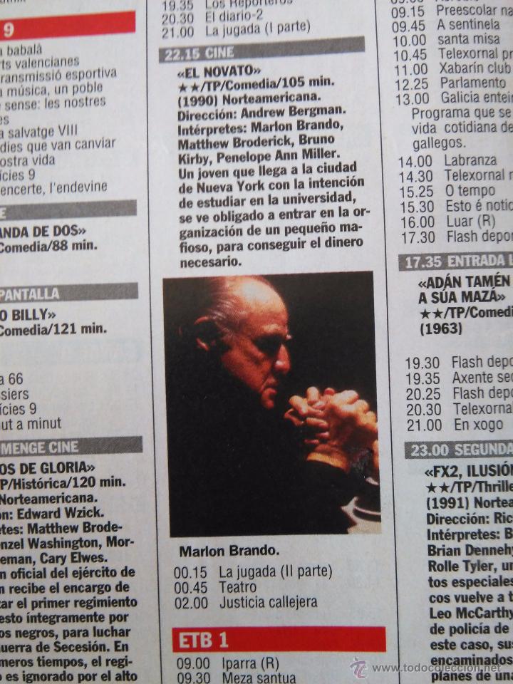 Coleccionismo de Revistas y Peri&oacute;dicos: recorte marlon brando