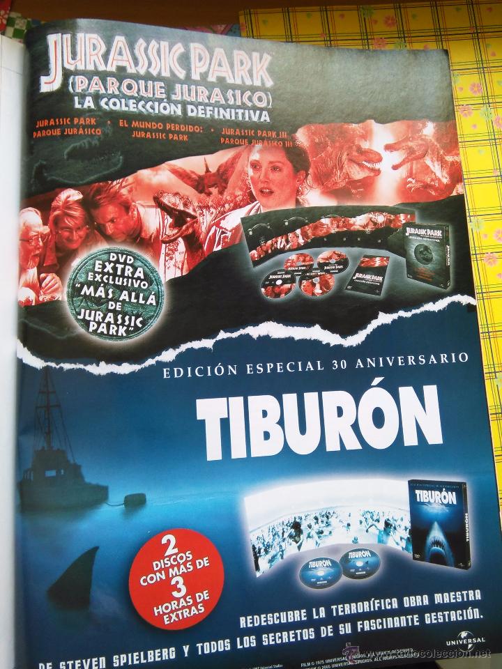 Coleccionismo de Revistas y Peri&oacute;dicos: RECORTE steven spielberg tiburon jaws jurassic park
