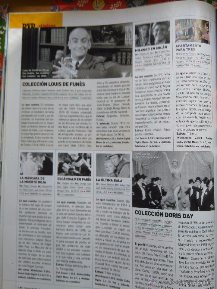 Coleccionismo de Revistas y Peri&oacute;dicos: RECORTE doris day louis de funes