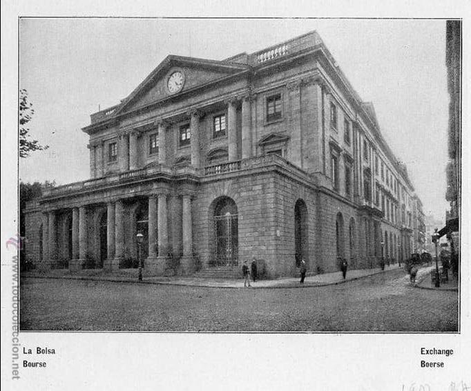 Collezionismo di Riviste e Giornali: BARCELONA 1907 BOLSA HOJA LIBRO