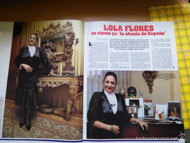 Coleccionismo de Revistas y Peri&oacute;dicos: recorte lola flores antonio gonzalez el pescailla